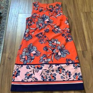 Vince Camuto floral short dress
